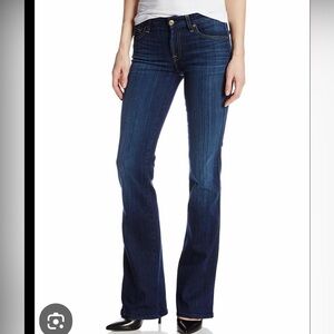 7 for all mankind boot cut jeans